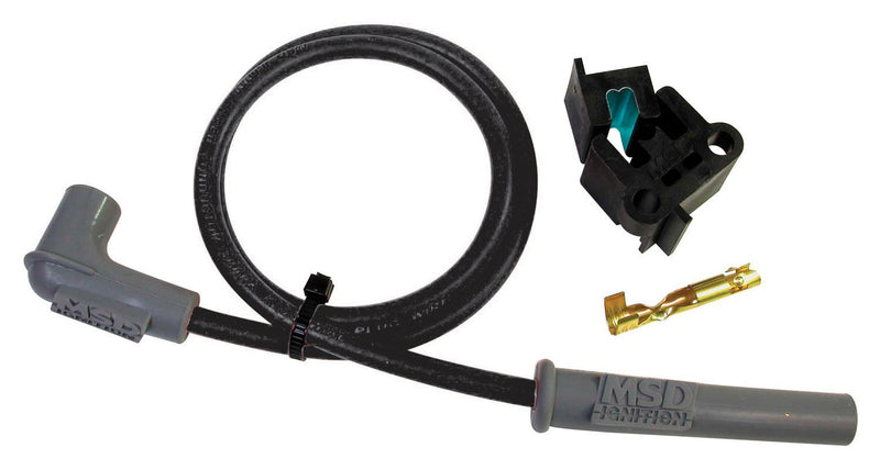 Replacement Super Cond. Wire, Universal, Black MSD Autoparts