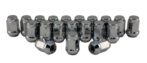 Rocket Racing Wheels C1704H-SET 1/2 Chrome Bulge Acorn Lug Nuts, 3/4 Hex, 20PC RK Rocket Racing Wheels Autoparts
