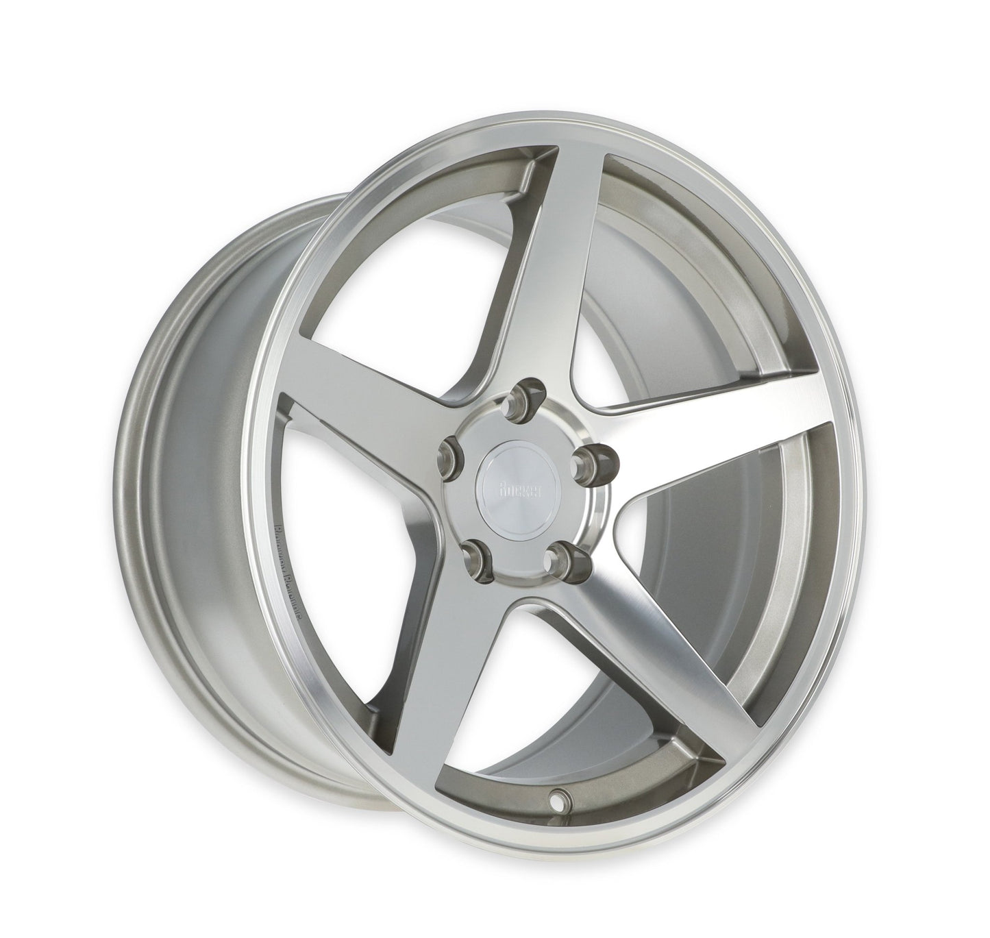 Rocket Racing Wheels - Flare - Titanium/Machined BRAKES & ROTORS Autoparts