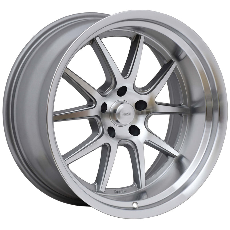Rocket Racing Wheels TTR19 Attack - Titanium/Machined TTR19-896545 RK Rocket Racing Wheels Autoparts