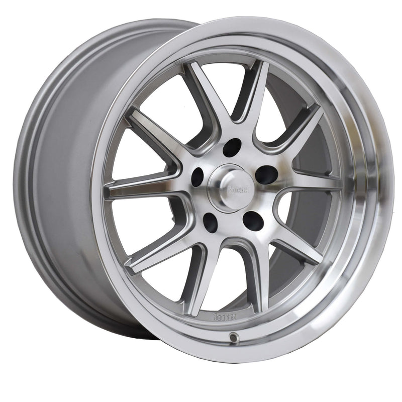 Rocket Racing Wheels TTR19 Attack - Titanium/Machined TTR19-896545 RK Rocket Racing Wheels Autoparts