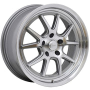 Rocket Racing Wheels TTR19 Attack - Titanium/Machined TTR19-896545 RK Rocket Racing Wheels Autoparts