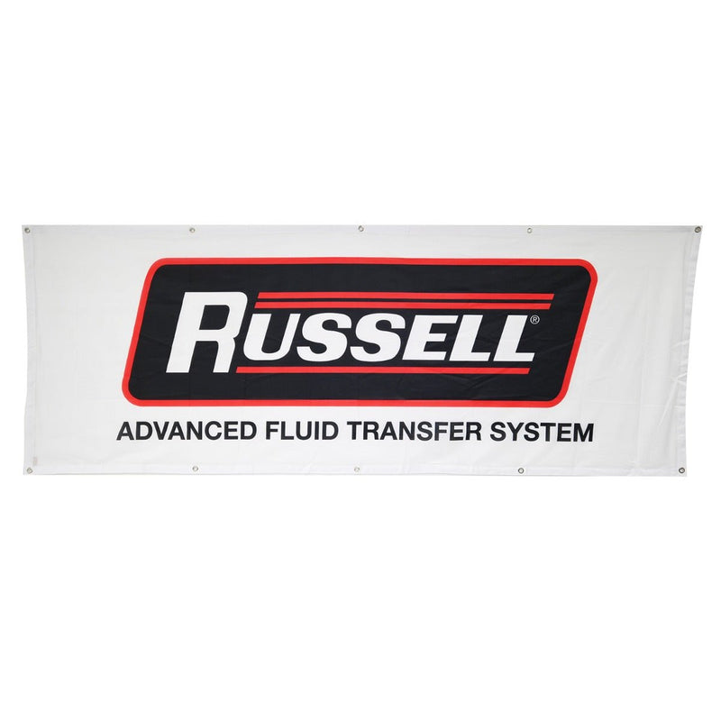 Russell Performance Cloth Banner EDELBROCK Autoparts