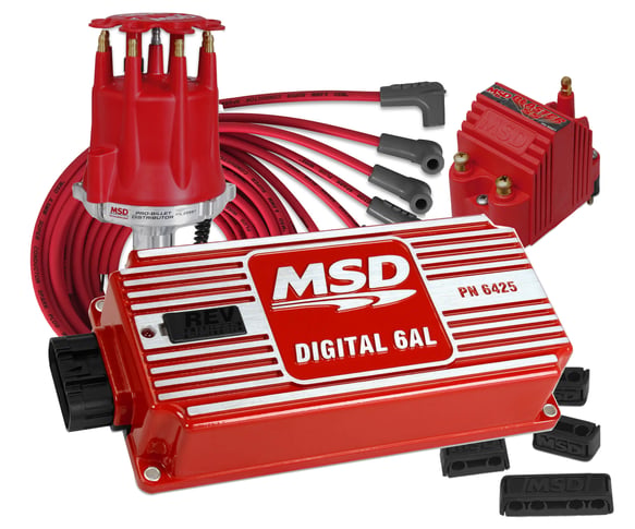 MSD Street Strip Ignition Kit VK6ALSSKIT MSD Autoparts