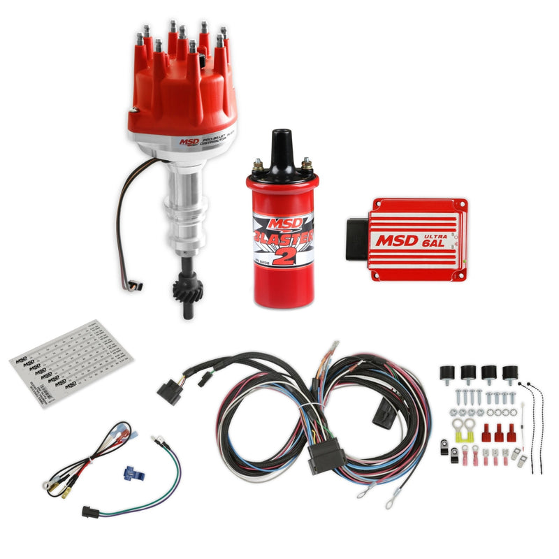 SBF V-8 Pro-Billet Ignition Bundle MSD Autoparts