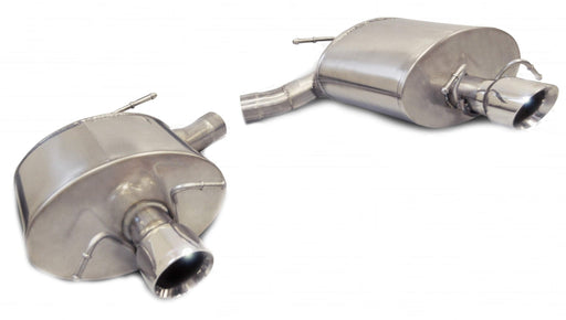 Sport / 2.5 in Axle-Back 3.5 in Single Tips | 2011-2014 CTS-V Wagon (14948) Corsa Autoparts