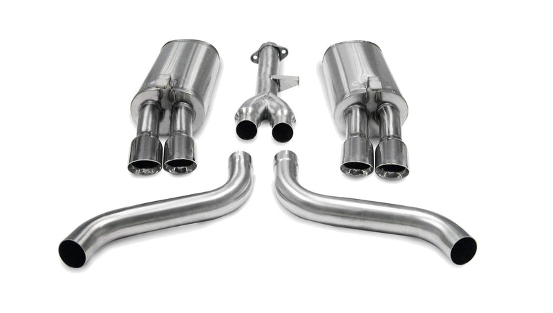 Sport / 2.5 in Cat-Back 3.5 in Twin Tips | 1986-1991 Corvette C4 L98 (14115) Corsa Autoparts