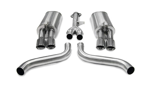 Sport / 2.5 in Cat-Back 3.5 in Twin Tips | 1986-1991 Corvette C4 L98 (14115) Corsa Autoparts