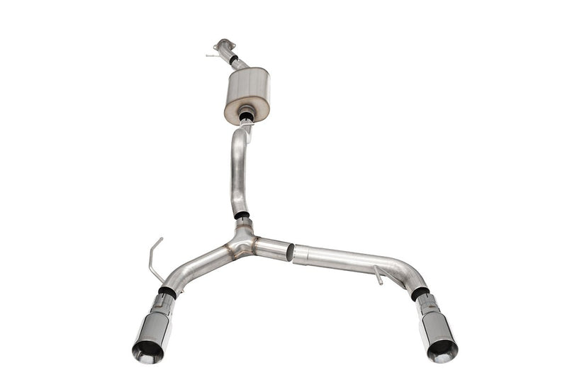 Sport / 2.75 in Cat-Back DRE 4.0 in Single Tips | 2021-25 Ford Bronco 2.3L Turbo (2-Door) (21204) BRONCO Autoparts