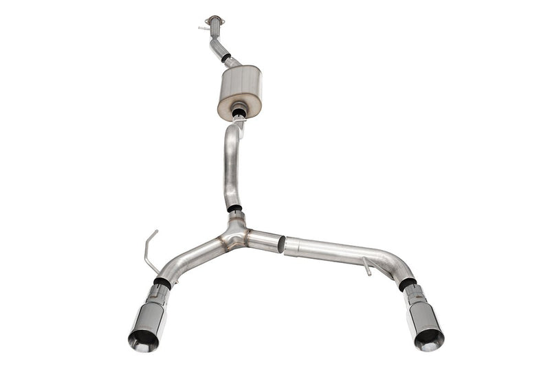 Sport / 2.75 in Cat-Back DRE 4.0 in Single Tips | 2021-25 Ford Bronco 2.3L Turbo (4-Door) (21206) BRONCO Autoparts
