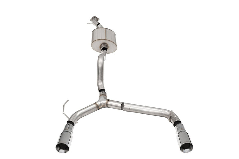 Sport / 2.75 in Cat-Back DRE 4.0 in Single Tips | 2021-25 Ford Bronco 2.7L Turbo (2-Door) (21208) BRONCO Autoparts
