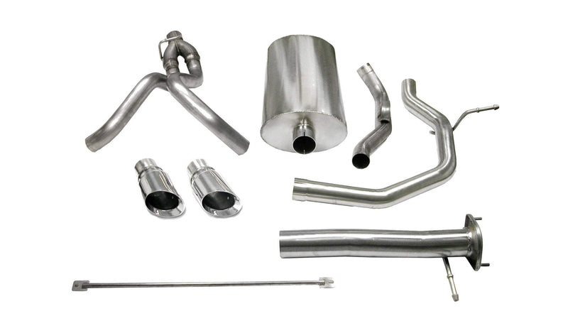Sport / 3.0 in Cat-Back 4.0 in Single Tips | 2003-2006 SSR 5.3L, 6.0L V8 (14254) Corsa Autoparts
