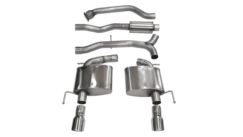 Sport / 3.0 in Cat-Back 4.0 in Tips | 2013-2019 ATS 2.0L Turbo Auto (14888) Corsa Autoparts