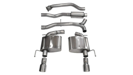 Sport / 3.0 in Cat-Back 4.0 in Tips | 2013-2019 ATS 2.0L Turbo Auto (14888) Corsa Autoparts