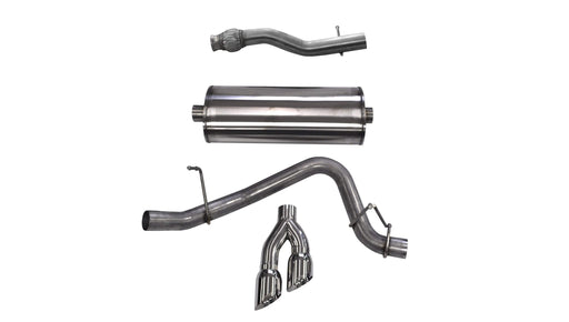 Sport / 3.0 in Cat-Back 4.0 in Twin Tips | 2015-2020 Suburban, Yukon XL 5.3L (14748) Corsa Autoparts