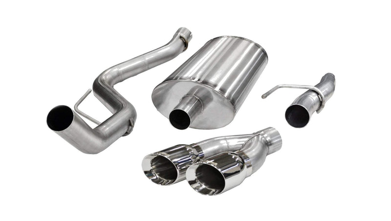 Sport / 3.0 in Cat-Back 4.0 in Twin Tips | Ford F-150 V8 2011-2014 5.0L (14393) Corsa Autoparts