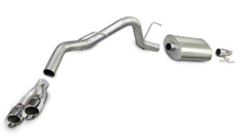 Sport / 3.0 in Cat-Back 4.0 Twin Tips | Ford F-150 EcoBoost 2011-2014 3.5T (14392) Corsa Autoparts