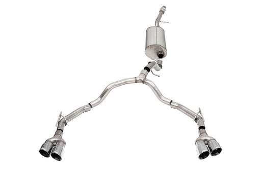 Sport / 3.0 in Cat-Back DRE 4.0 in Twin Tips | 2021-2024 Chevrolet Suburban, GMC Yukon XL 5.3L (21128) Corsa Autoparts