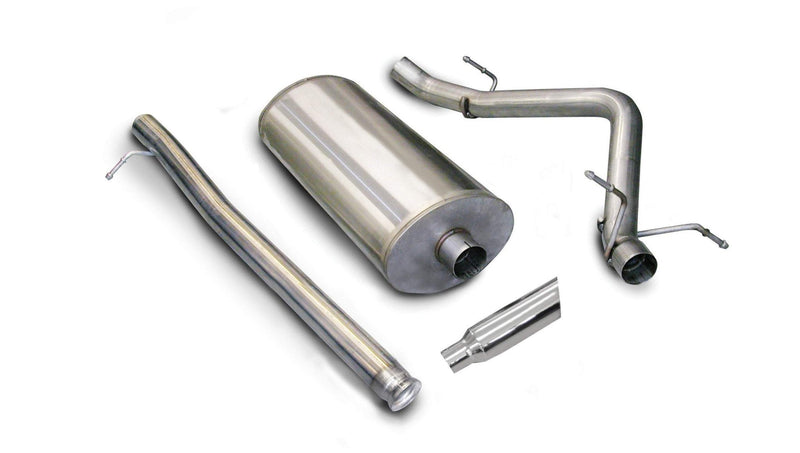 Sport / 3.0 in Cat-Back SSE 4.0 in Single Tip | 07-08 Silverado Sierra 4.8L 5.3L 6.0L 119WB (24258) Corsa Autoparts