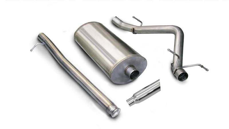 Sport / 3.0 in Cat-Back SSE 4.0 in Single Tip | 07-08 Silverado Sierra 4.8L 5.3L 6.0L 143WB (24259) Corsa Autoparts