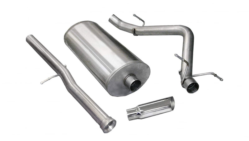 Sport / 3.0 in Cat-Back SSE 4.0 in Single Tip | 11-13 Silverado Sierra, Denali 6.2L 143WB (24523) Corsa Autoparts