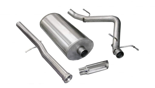 Sport / 3.0 in Cat-Back SSE 4.0 in Single Tip | 11-13 Silverado Sierra, Denali 6.2L 143WB (24523) Corsa Autoparts