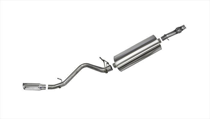 Sport / 3.0 in Cat-Back SSE 4.0 in Single Tip | 14-19c Silverado Sierra 5.3L 119WB (24871) Corsa Autoparts