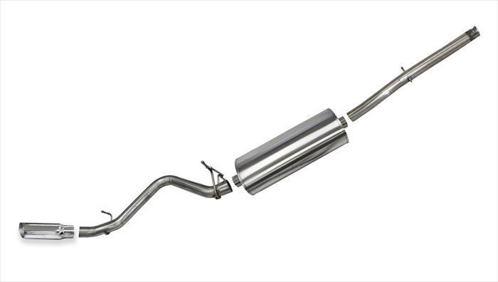 Sport / 3.0 in Cat-Back SSE 4.0 in Single Tip | 14-19c Silverado Sierra 5.3L 143WB (24873) Corsa Autoparts