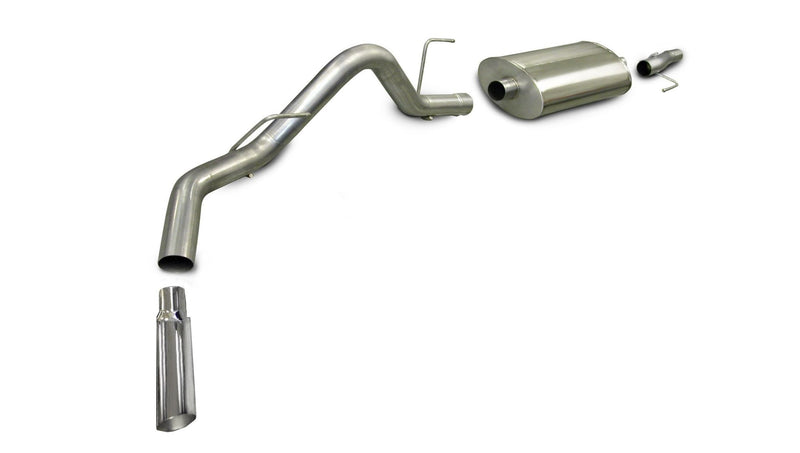 Sport / 3.0 in Cat-Back SSE 4.0 in Single Tip | Ford F-150 V8 2005-2008 5.4L, 4.6L (24300) Corsa Autoparts