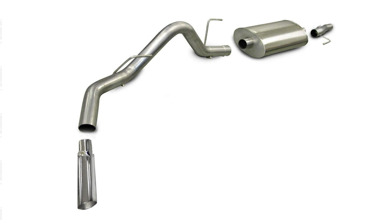 Sport / 3.0 in Cat-Back SSE 4.0 in Single Tip | Ford F-150 V8 2006-2008 5.4L, 4.6L (24383) Corsa Autoparts