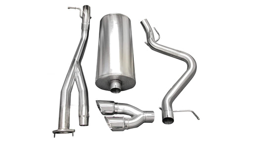 Sport / 3.0 in Cat-Back SSE 4.0 in Twin Tips | 03-07 Silverado 1500 SS 6.0L 143WB (14279) Corsa Autoparts