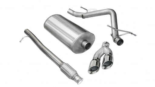 Sport / 3.0 in Cat-Back SSE 4.0 in Twin Tips | 10-13 Silverado Sierra 4.8L 5.3L 6.0L 143WB (14925) Corsa Autoparts