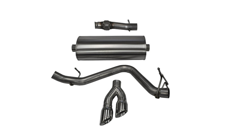 Sport / 3.0 in Cat-Back SSE 4.0 in Twin Tips | 14-19c Silverado Sierra 5.3L 119WB (14871) Corsa Autoparts