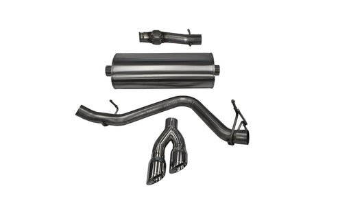 Sport / 3.0 in Cat-Back SSE 4.0 in Twin Tips | 14-19c Silverado Sierra 5.3L 119WB (14871) Corsa Autoparts