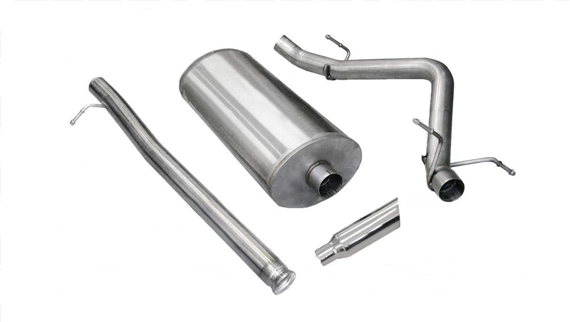 Sport / 3.0 in Cat-Back SSE 4.0 Single Tip | 2009 Silverado Sierra 4.8L 5.3L 6.0L 143WB (24904) Corsa Autoparts