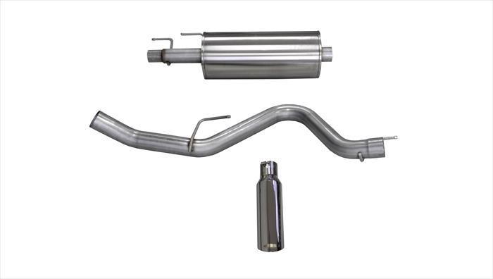Sport / 3.0 in Cat-Back SSE 4.0 Single Tip | Ford F-150 EcoBoost 2015-2020 2.7T, 3.5T (24836) Corsa Autoparts