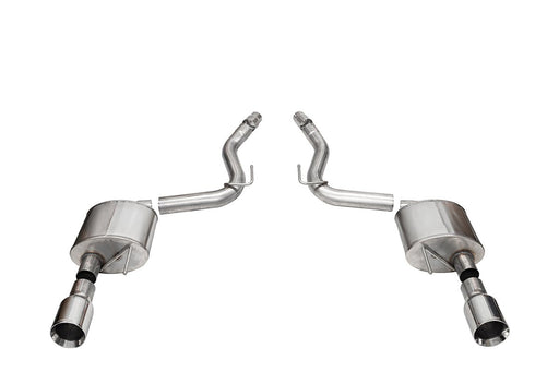 Sport, Touring / 3.0 in Axle-Back 4.5 in Straight Tips | 2024 Mustang GT Coupe (21253, 21257) Corsa Autoparts