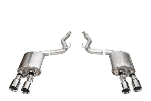 Sport Valved / 3.0 in Axle-Back 4.5 in Straight Tips | 2024 Mustang Dark Horse Coupe (21268) Corsa Autoparts