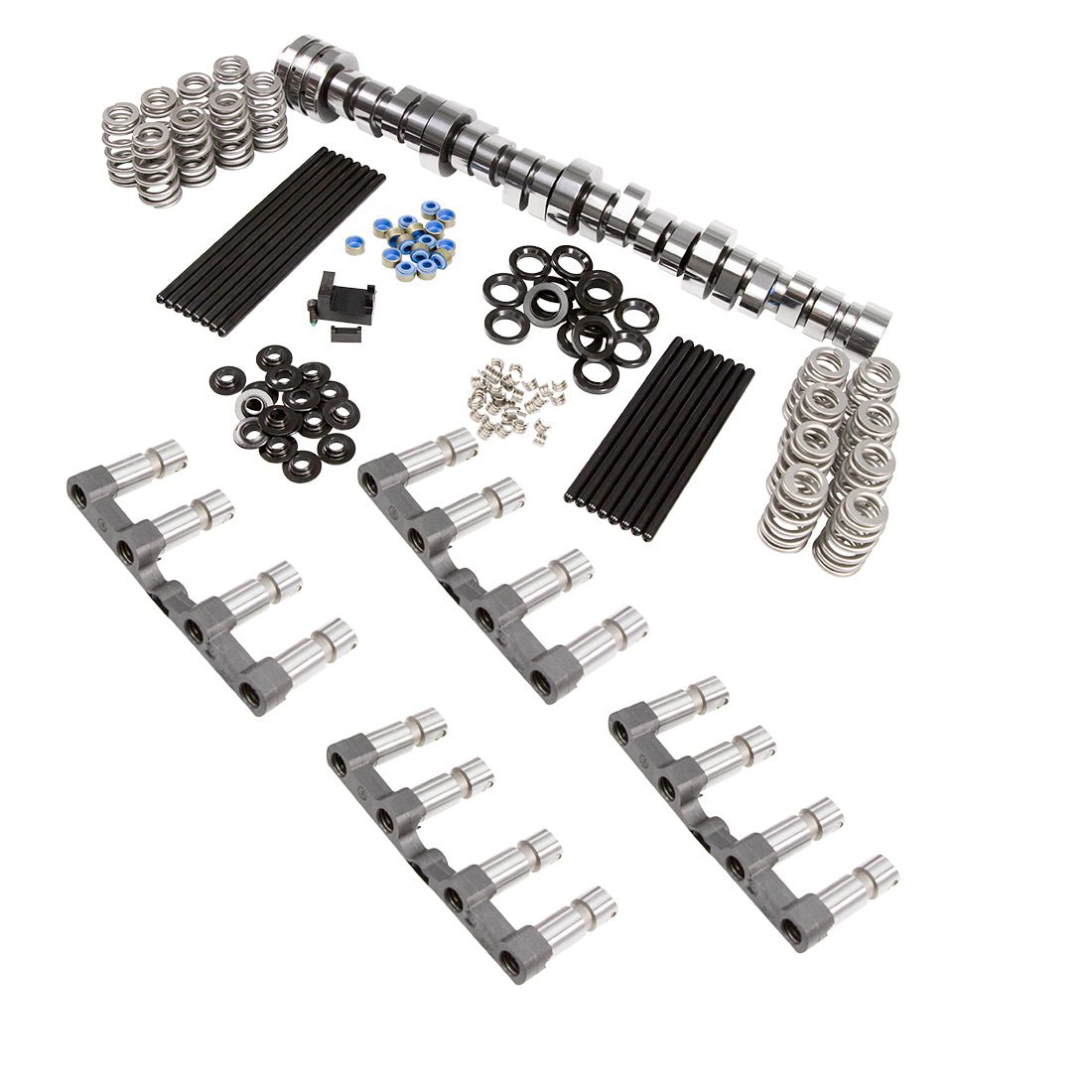 Stage 2 Supercharger HRT 229/241 Hydraulic Roller Master Kit for Dodge HEMI 5.7L/6.4L w/ VVT 2009+ COMPCAMS Autoparts