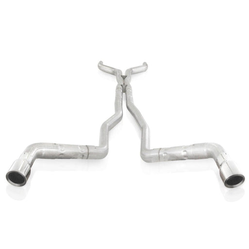 Stainless Works 10-15 Camaro 6.2L 3in Dual Chambered Catback System X-Pipe Factory Connect CA11CB STAINLESS WORKS EXHAUST