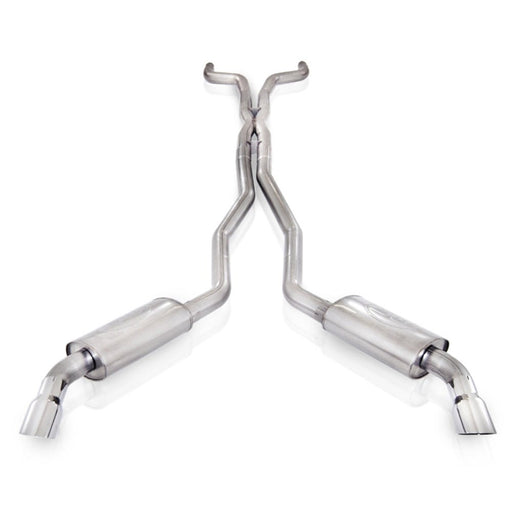 Stainless Works 2010-15 Camaro 6.2L 3in Exhaust X-Pipe S-Tube Turbo Mufflers Polished Tips CA10CB STAINLESS WORKS EXHAUST