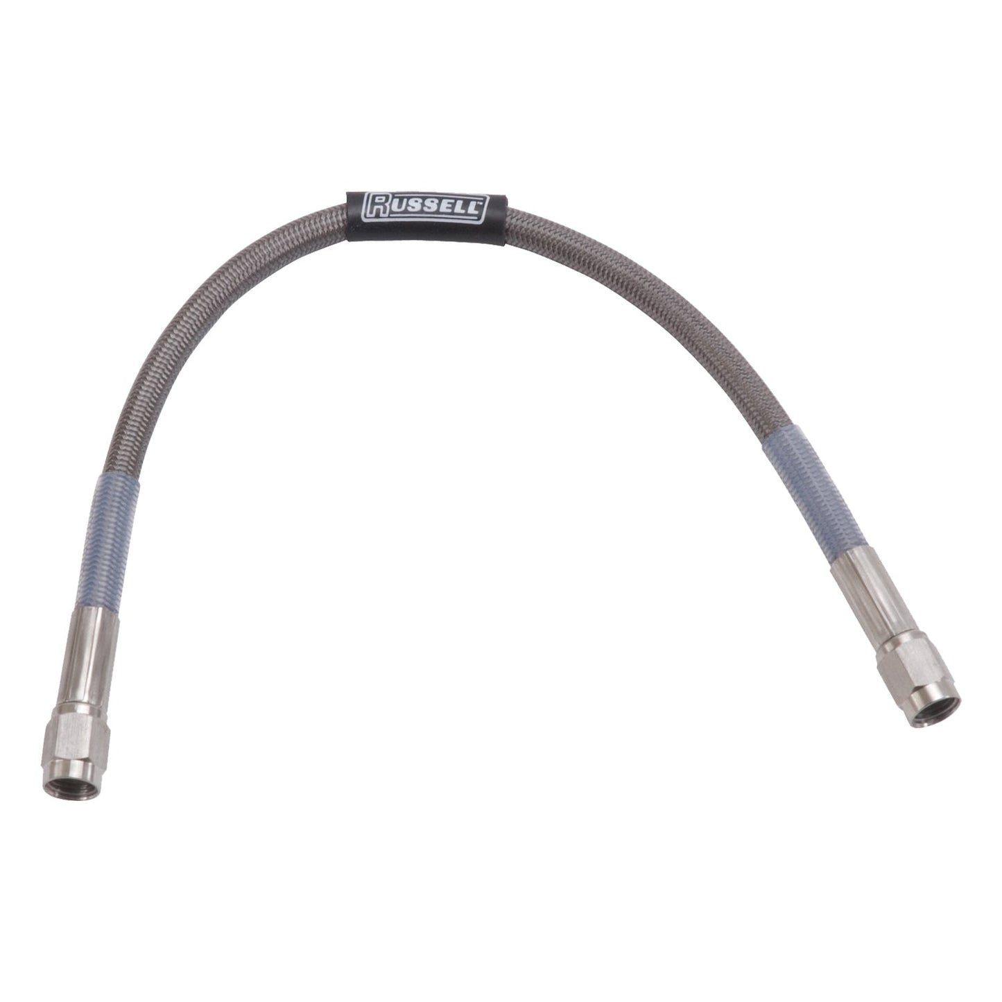 Straight 3AN To Straight 3AN Universal Endura Brake Hose - 15" Length RUSSELL Autoparts