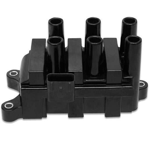 Street Fire Ignition Coil Pack, 2001-2004 Ford 6-Tower DIS Style, Black MSD Autoparts