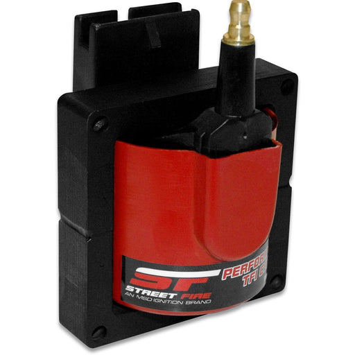 Street Fire Ignition Coil, Red, 1983-1997 Ford TFI style, Individual MSD Autoparts