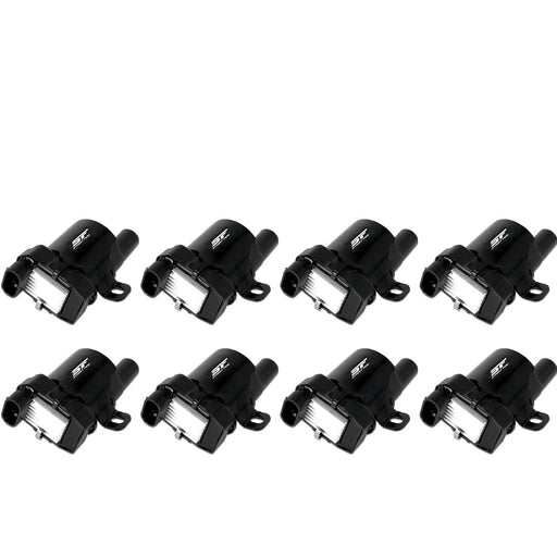 Street Fire Ignition Coils 1999-2007 GM L-Series Truck engines, Black, 8-Pack MSD Autoparts