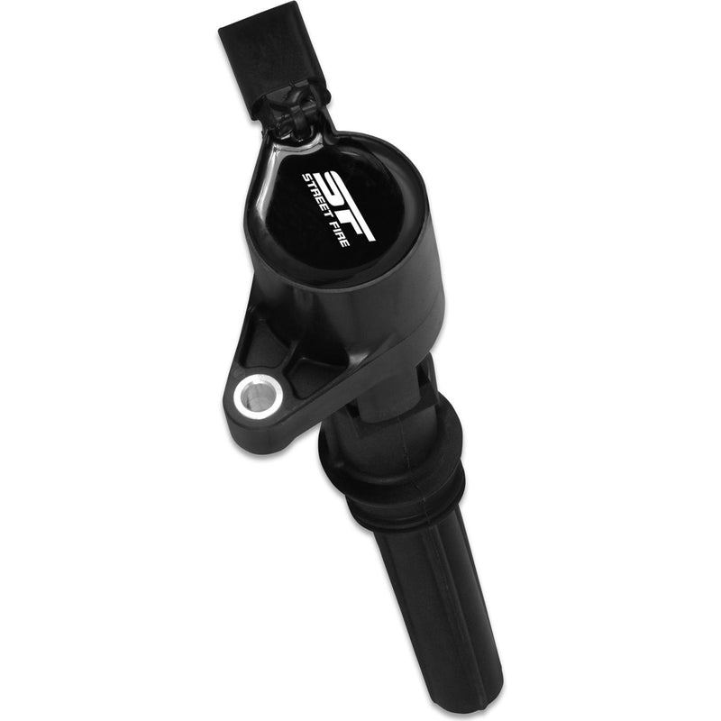 Street Fire Igntion Coil 1998-2014 Ford 4.6L/5.4L 2-valve engines, Black, Individual MSD Autoparts