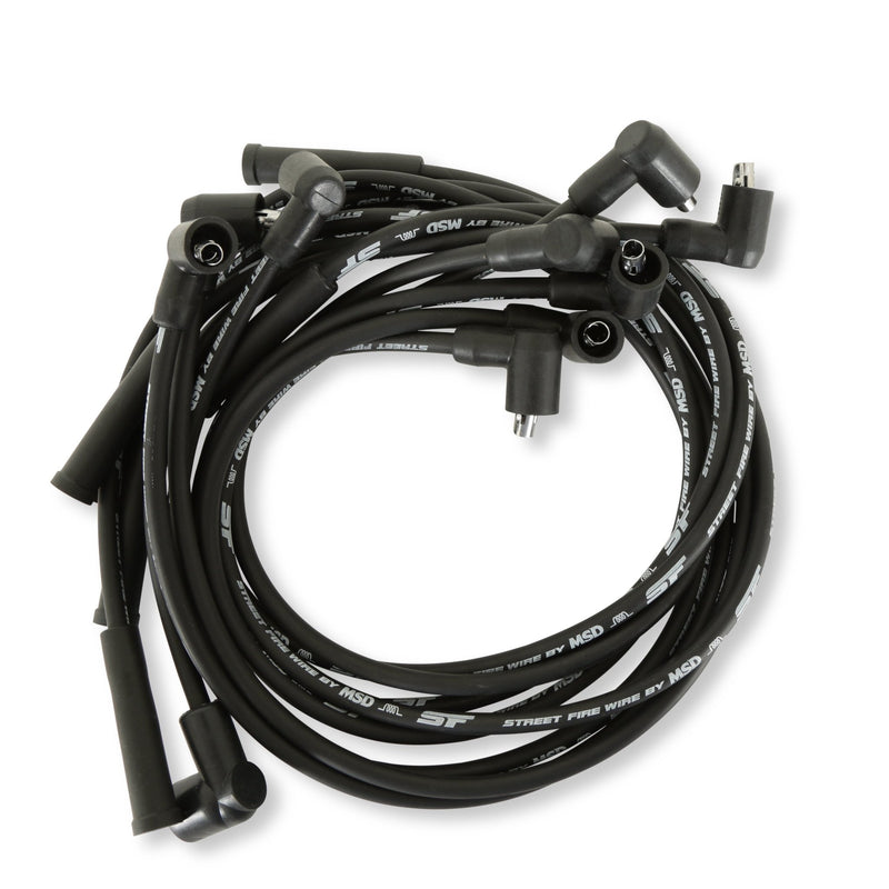 Street-Fire Spark Plug Wire Set Ford 289-302, Socket SBF MSD Autoparts