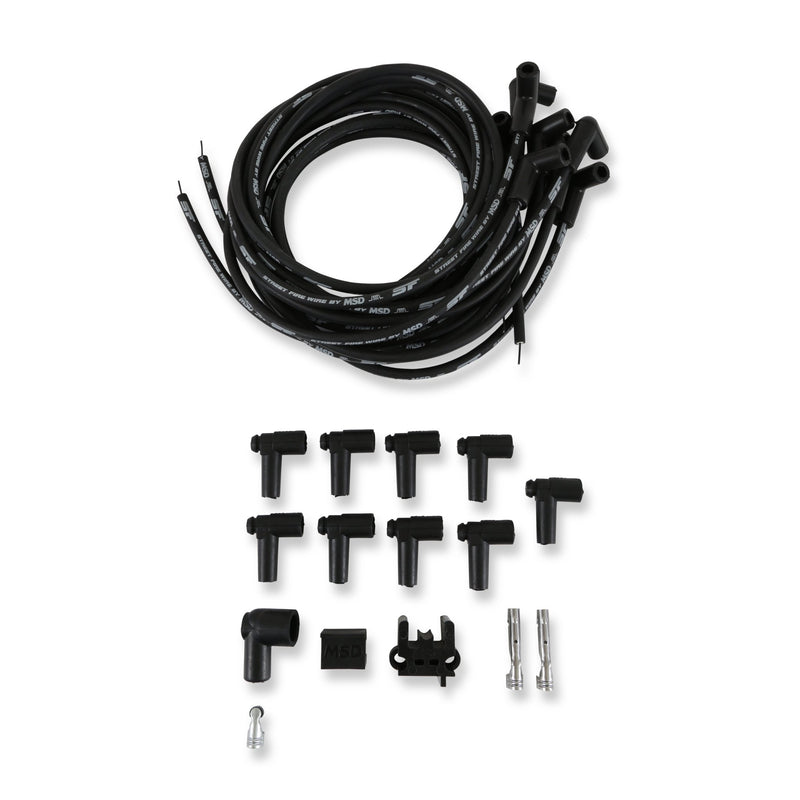 Street-Fire Wire Set 8 Cyl, HEI/ 90¡, Universal MSD Autoparts