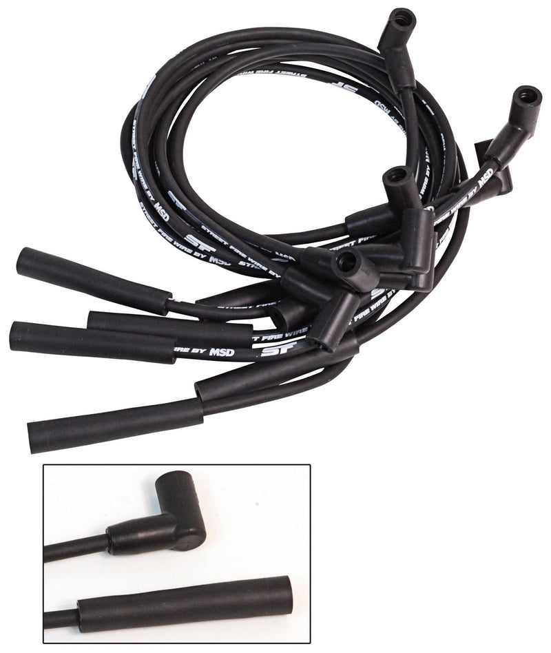 Street-Fire Wire Set Ford 351W, 400, 460, '77-On HEI MSD Autoparts