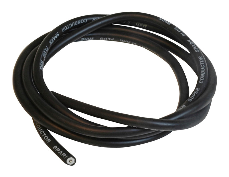 Super Conductor Bulk Wire, Black 25' MSD Autoparts